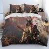 Sekiro Shadows Die Twice Game Game Comforter Bedding Set Duvet Cover Bed Set Quilt Cover Pillowcase - Sekiro Shop