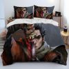 Sekiro Shadows Die Twice Game Game Comforter Bedding Set Duvet Cover Bed Set Quilt Cover Pillowcase 11 - Sekiro Shop