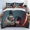 Sekiro Shadows Die Twice Game Game Comforter Bedding Set Duvet Cover Bed Set Quilt Cover Pillowcase 15 - Sekiro Shop