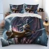 Sekiro Shadows Die Twice Game Game Comforter Bedding Set Duvet Cover Bed Set Quilt Cover Pillowcase 5 - Sekiro Shop