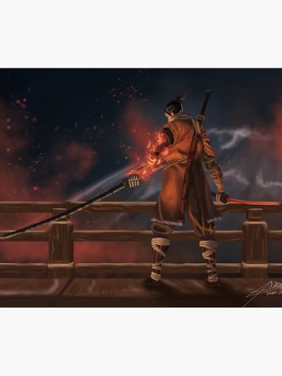 Shura | Sekiro Tapestry Official Sekiro Merch