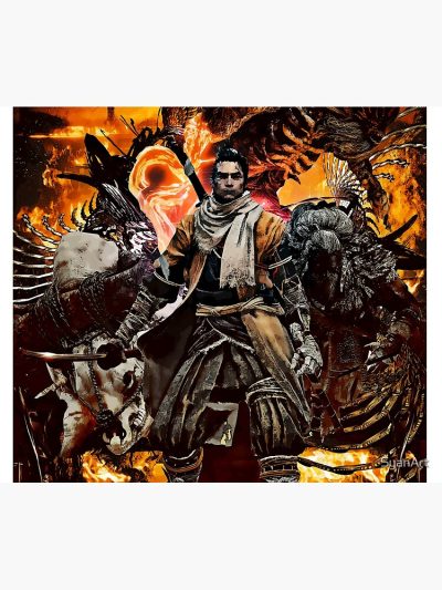 Sekiro Tapestry Official Sekiro Merch