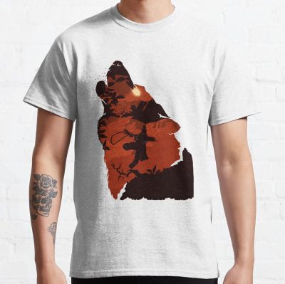 Sekiro - One Armed Wolf (Red) T-Shirt Official Sekiro Merch