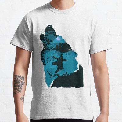 Sekiro - One Armed Wolf (Blue) T-Shirt Official Sekiro Merch