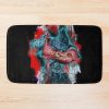 Sekiro Shadows Die Twice Neon Paint 2 Bath Mat Official Sekiro Merch