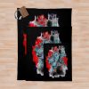 Sekiro Shadows Die Twice Neon Paint 3 Throw Blanket Official Sekiro Merch