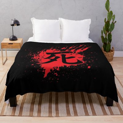 Sekiro Death Splatter   - Tshirt Throw Blanket Official Sekiro Merch