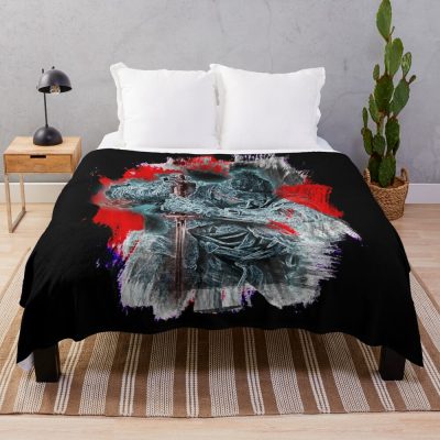 Sekiro Shadows Die Twice Neon Paint 4 Throw Blanket Official Sekiro Merch