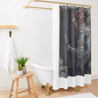 Sekiro - Prosthetic Arm Shower Curtain Official Sekiro Merch