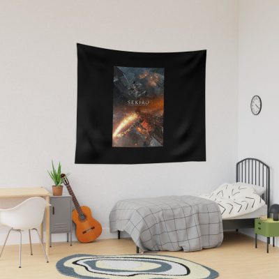 Sekiro Shadows Die Twice Artwork Tapestry Official Sekiro Merch