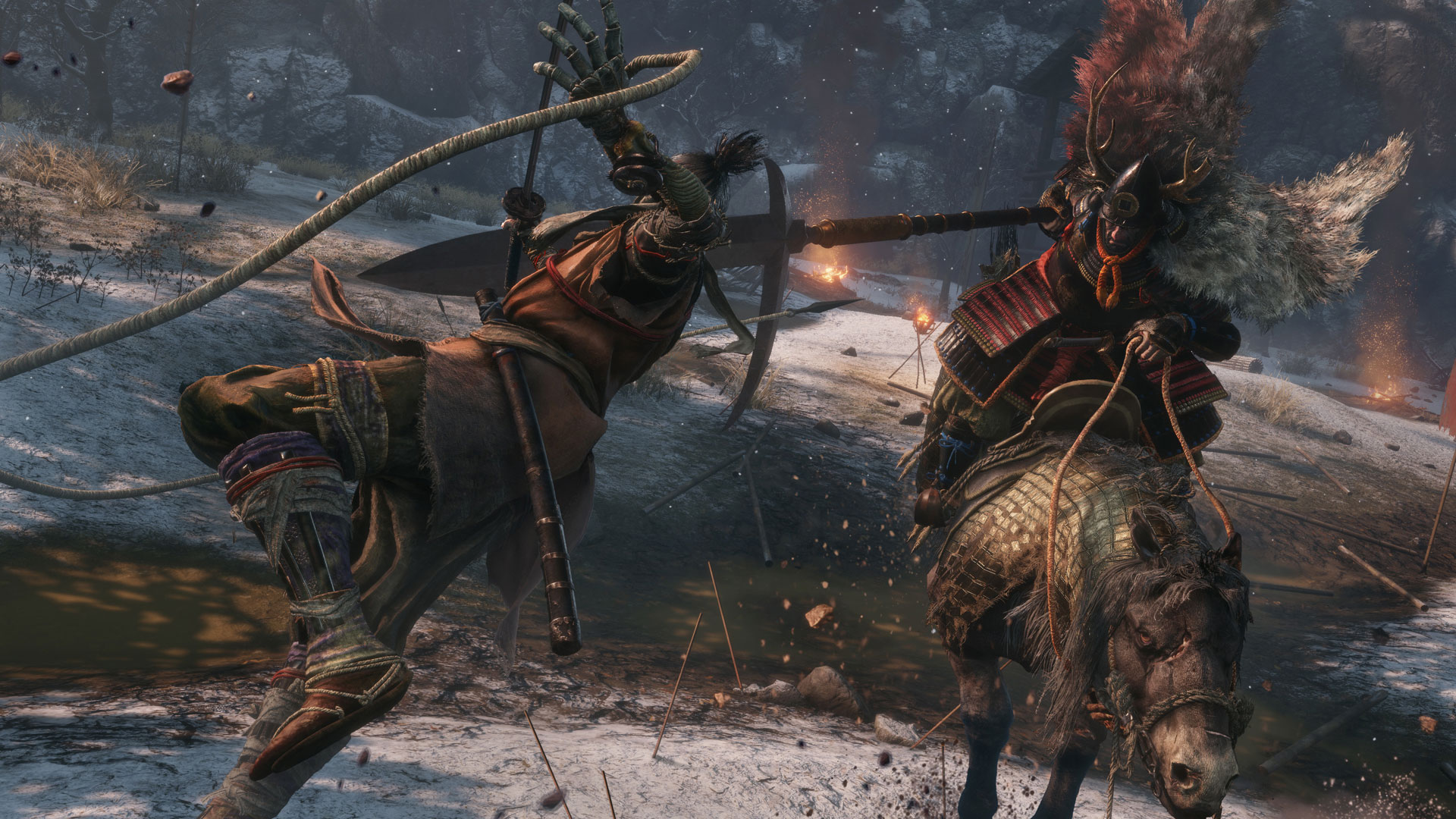 Sekiro Challenging Gameplay